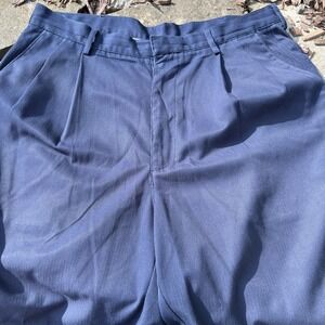 Nike Golf Men's Pleated‎ Chino Shorts Dri-Fit Performance 9" Inseam Navy Size 32